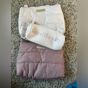 Rare beauty make up bags